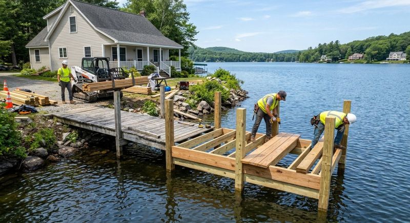 Dock Replacement in Roswell, GA
