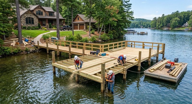 Boat Dock Construction in Littleton, CO