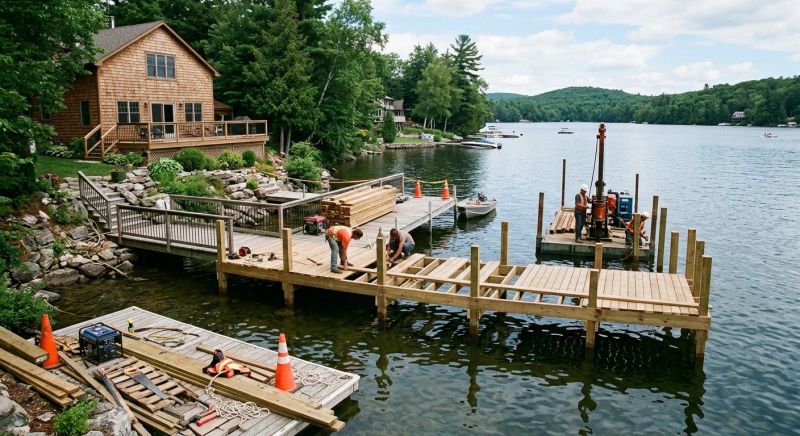 Boat Dock Construction in Roswell, GA