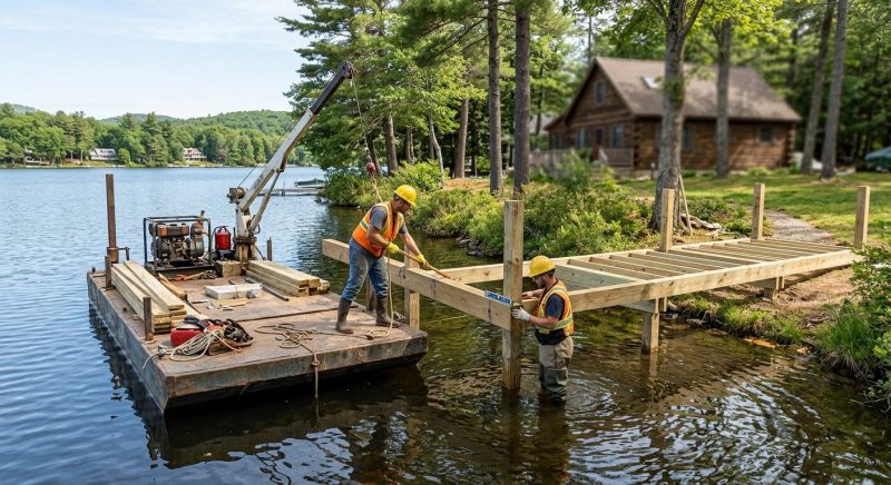 Boat Dock Installation in Littleton, CO