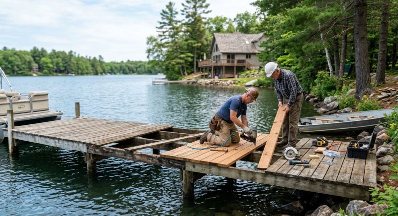 Boat Dock Maintenance in Roswell, GA