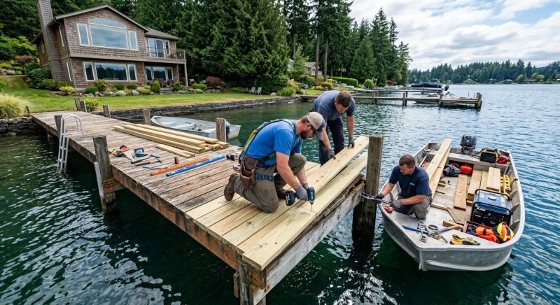 Boat Dock Repair in Roswell, GA