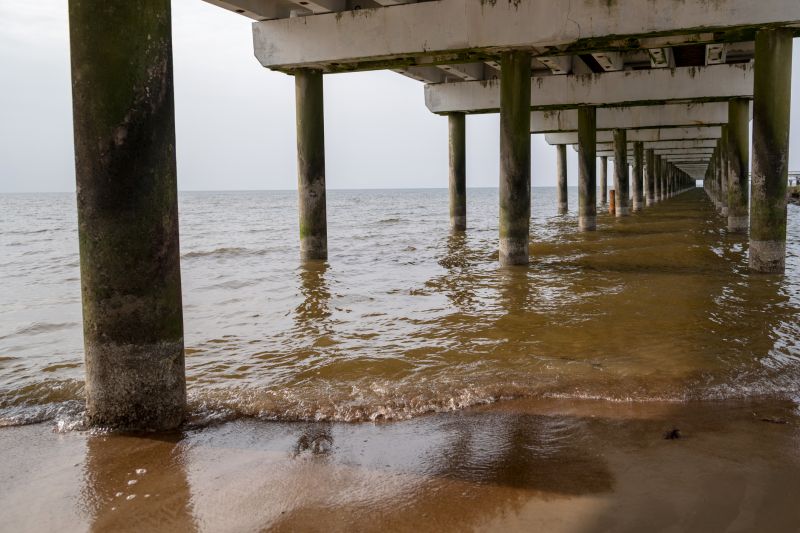 Repaired Piling Caps