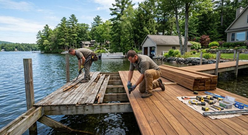 Dock Wood Replacement in Kansas City, MO